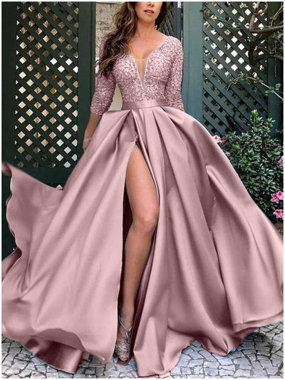 Elegant Sexy Lace Evening Dress