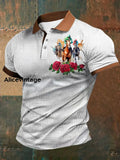 Derby Art Print Short Sleeve Waffle Shirt A / S