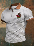 Derby Art Print Short Sleeve Waffle Shirt A / S