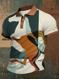 Derby Horse Art Print Short Sleeve Waffle Shirt A / S