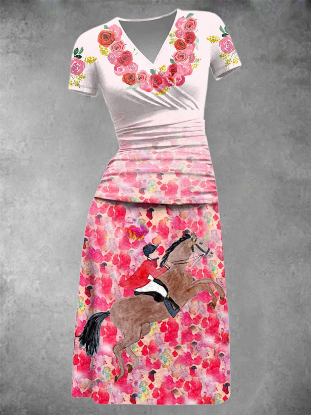 Women's Derby Rose Dress