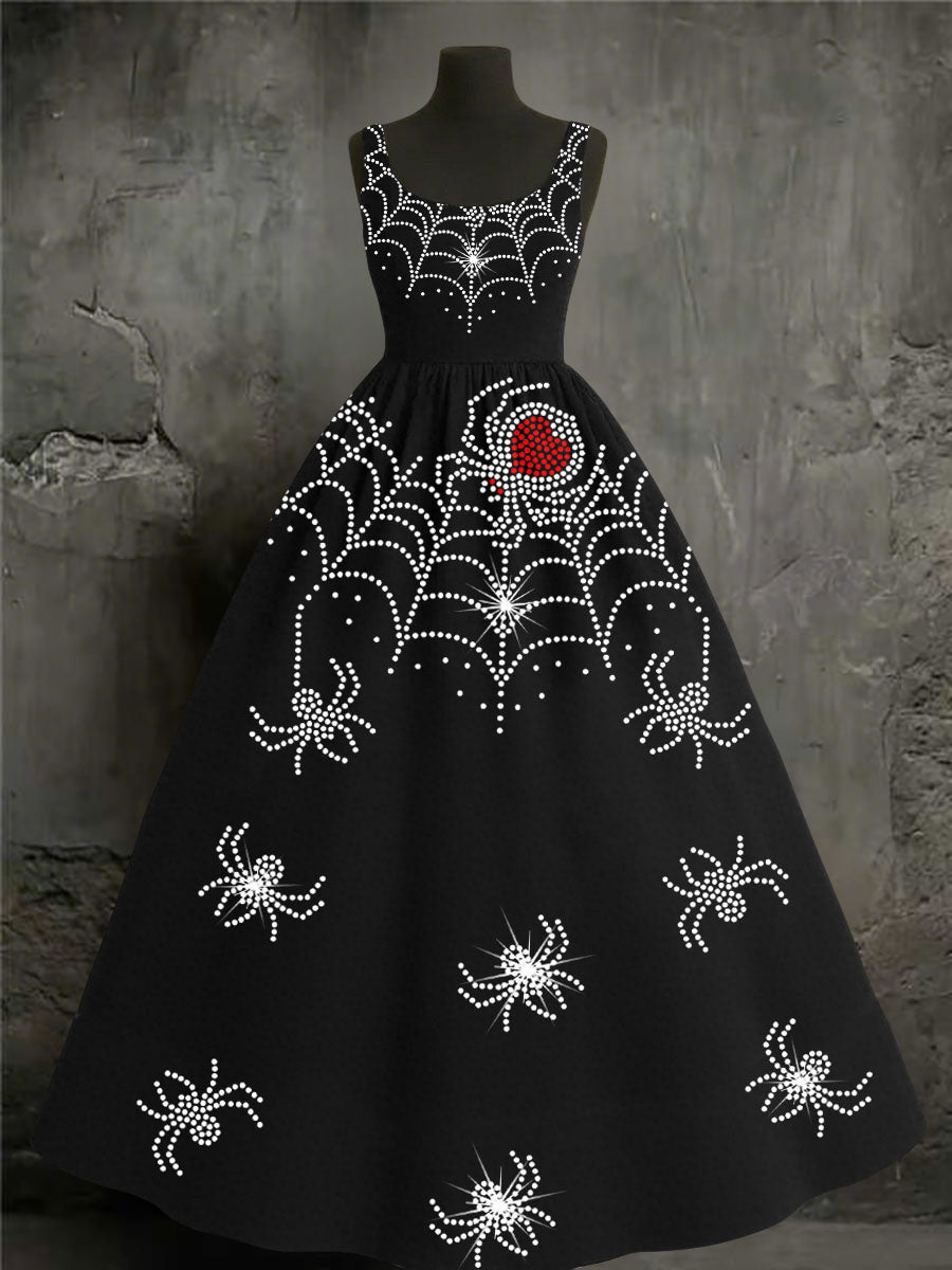 Women's Halloween Spider Dress
