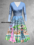 Women’s Derby Day Printed Casual Dress As picture / S