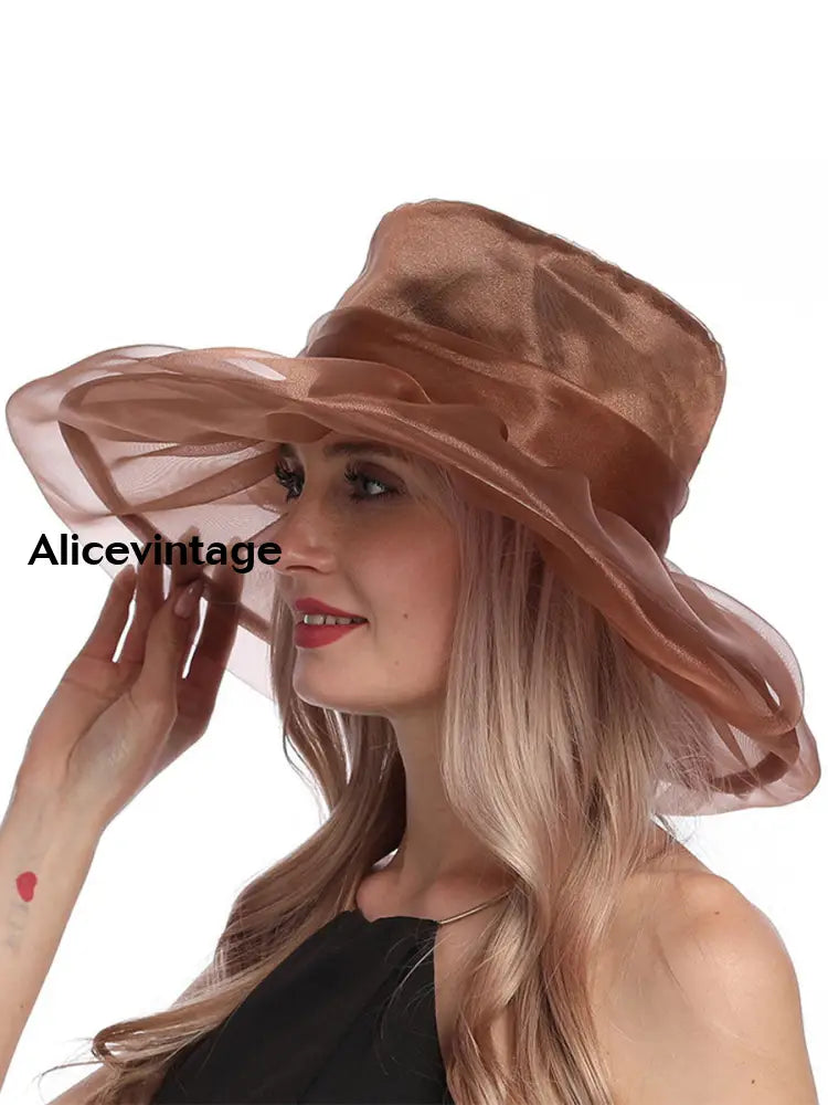 Women’s Derby Organza Headdress