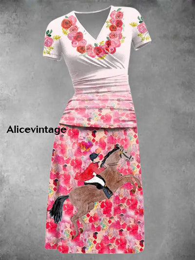 Women’s Derby Rose Dress As picture / S