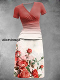 Women’s Derby Rose Dress Red / S