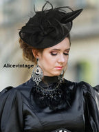 Women’s Vintage Derby Feather Headdress